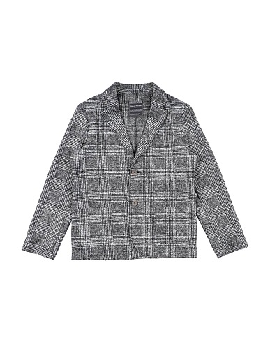 PAOLO PECORA Blazer Black 46% Acrylic, 34% Polyester, 20% Wool