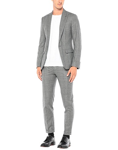 DSQUARED2 Suits Grey 100% Virgin Wool