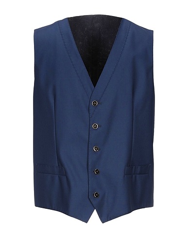 DOLCE&GABBANA Panciotto Blu 100% Lana Vergine