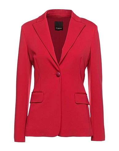 PINKO Blazer Red 65% Viscose, 30% Polyamide, 5% Elastane