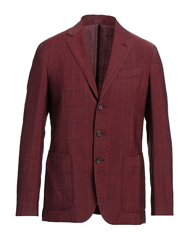 CARUSO Blazer Brick 78% Wool, 22% Mohair wool
