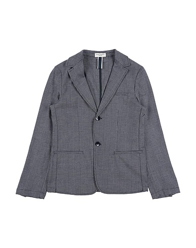 PAOLO PECORA Blazer Midnight blue 98% Cotton, 2% Elastane