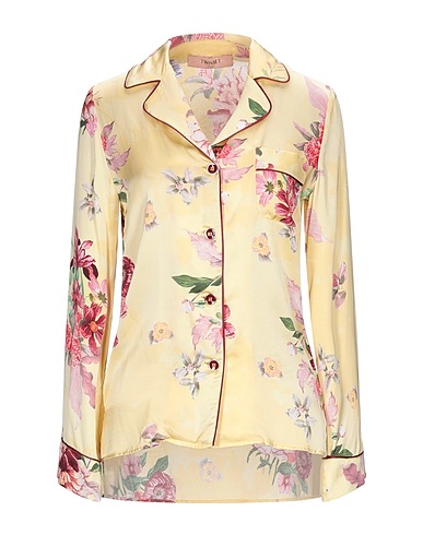 TWINSET Blazer Pastel yellow 100% Viscose, Acetate