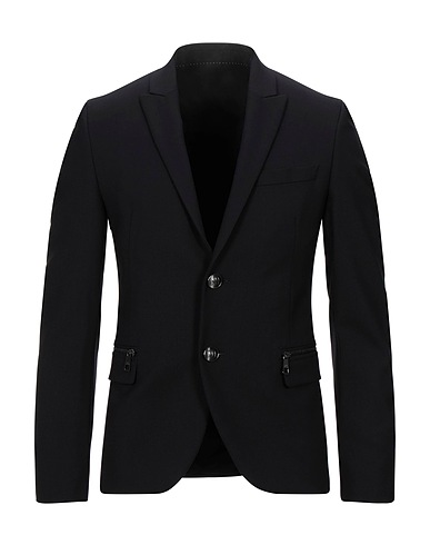 NEIL BARRETT Blazer Black 95% Virgin Wool, 5% Elastane