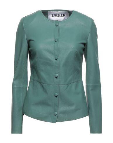 Sword 6.6.44 Suit Jackets In Emerald Green