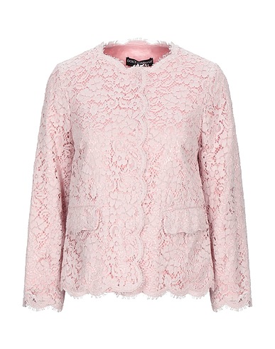 DOLCE&GABBANA Jacket Pink 75% Cotton, 15% Viscose, 10% Polyamide