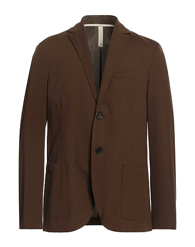 HARRIS WHARF LONDON Blazer Brown 56% Cotton, 44% Polyester