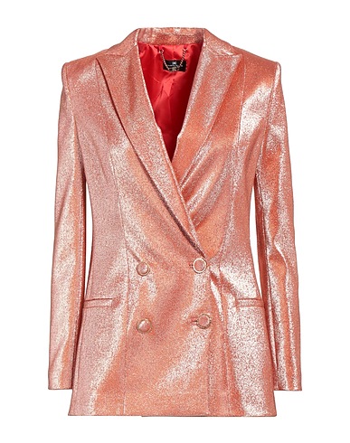 ELISABETTA FRANCHI Giacca Arancione 82% Cotone, 15% Metallo, 3% Poliestere