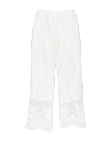 MAGIL Casual trouser White 98% Viscose, 2% Elastane