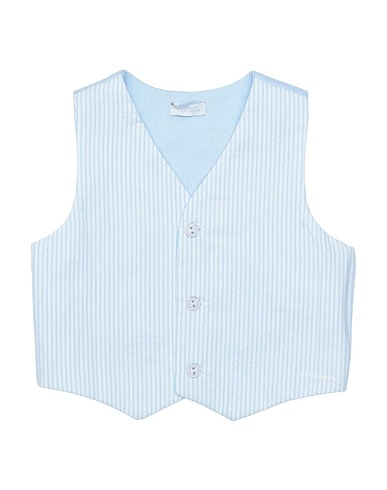 NANÁN Suit vest Sky blue 100% Cotton