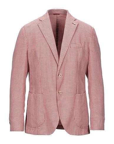 L.B.M. 1911 Blazer Pink 34% Cotton, 31% Wool, 25% Linen, 10% Polyamide