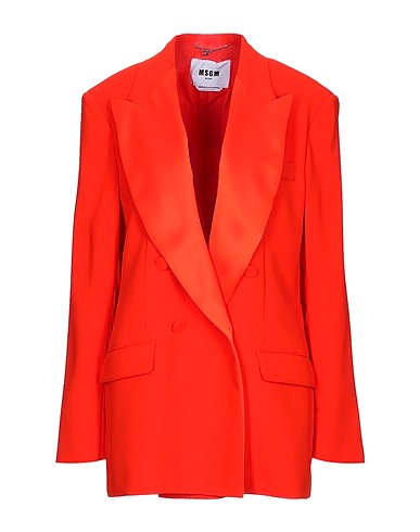 MSGM Blazer Red 100% Polyester