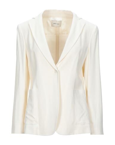 Gold Case Suit Jackets In Ivory