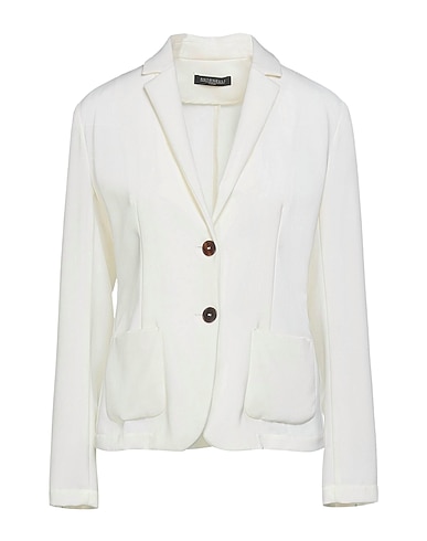 ANTONELLI Blazer Ivory 94% Polyester, 6% Elastane