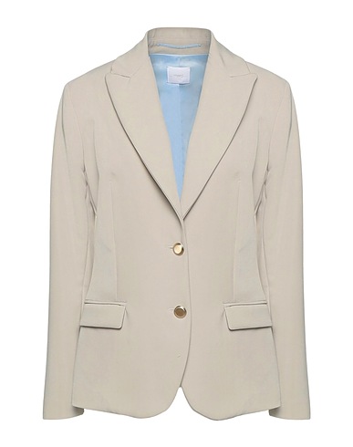 MERCI ITALIA Blazer Beige 89% Polyester, 11% Elastane