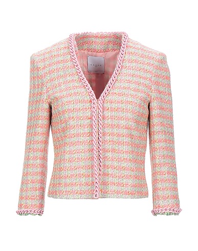 GAëLLE Paris Blazer Pink 47% Cotton, 38% Polyester, 13% Acrylic, 2% Other Fibres