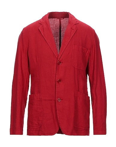 ASPESI Blazer Red 100% Linen
