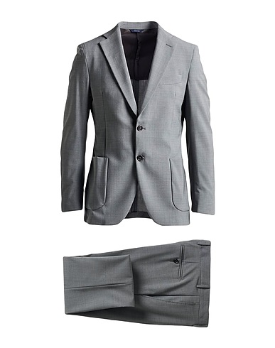 TOMBOLINI Suits Light grey 98% Virgin Wool, 2% Elastane