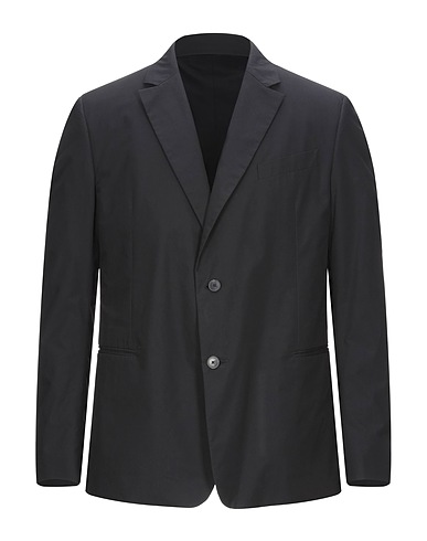 VALENTINO GARAVANI Blazer Black 100% Cotton, Wool, Viscose