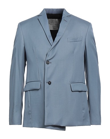 FRANKIE MORELLO Blazer Slate blue 100% Virgin Wool