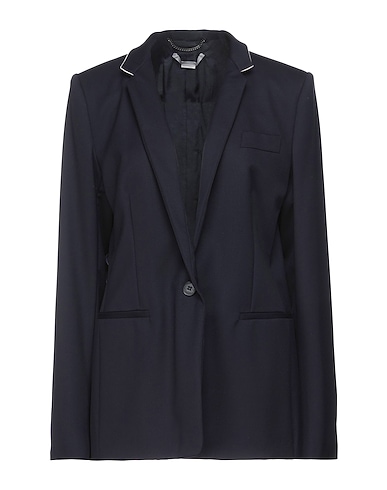 STELLA McCARTNEY Jackett Nachtblau 100% Wolle, Viskose, Baumwolle