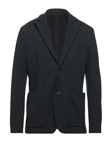 PAOLO PECORA Blazer Nero 70% Viscosa, 25% Poliammide, 5% Elastan