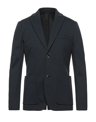PAOLO PECORA Blazer Charcoal 70% Viscose, 25% Polyamide, 5% Elastane