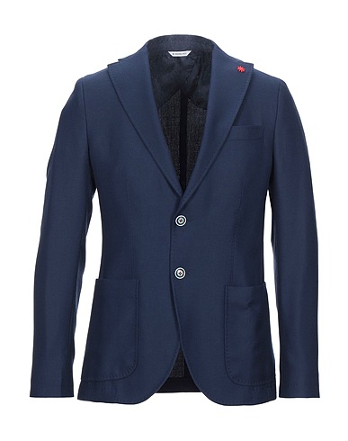 MANUEL RITZ Blazer Blu 62% Cotone, 38% Lana Vergine