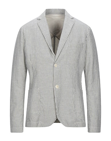 ORIGINAL VINTAGE STYLE Blazer Ivory 76% Cotton, 24% Linen