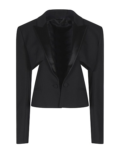 HAIDER ACKERMANN Blazer Black 100% Virgin Wool