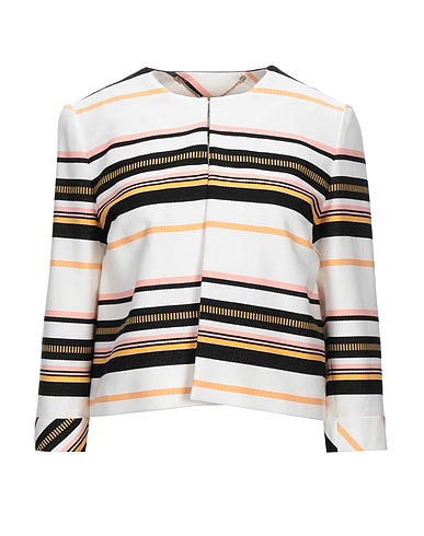 CLIPS MORE Blouson Blanc 77% Coton, 23% Polyester