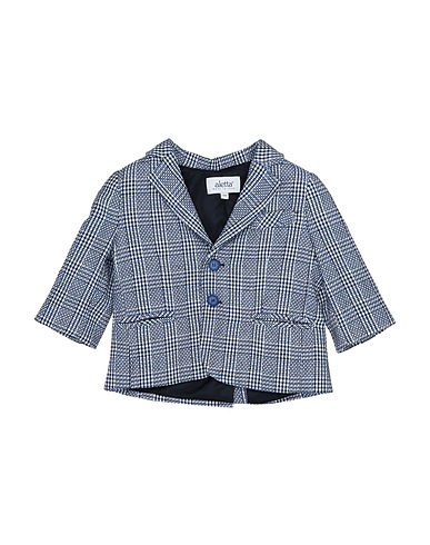 ALETTA Blazer Blue 60% Cotton, 16% Polyester, 16% Viscose, 8% Linen