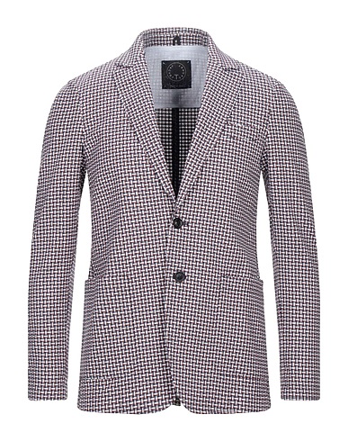 T-JACKET by TONELLO Blazer Red 95% Cotton, 4% Polyamide, 1% Elastane