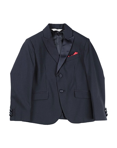 MANUEL RITZ Blazer Midnight blue 64% Polyester, 34% Viscose, 2% Elastane