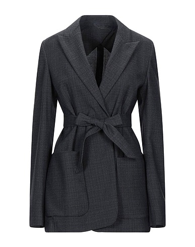 ELEVENTY Blazer Charcoal 60% Wool, 38% Polyester, 2% Elastane