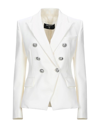 BALMAIN Blazer White 100% Wool