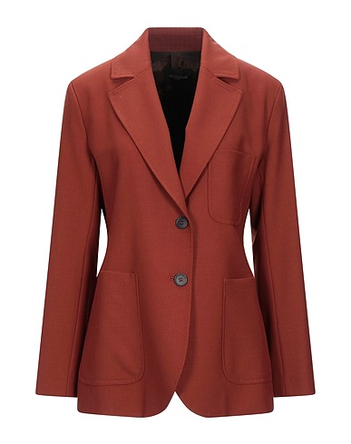 ANTONELLI Blazer Rust 53% Polyester, 44% Virgin Wool, 3% Elastane