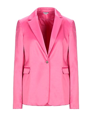 LIU •JO Blazer Fuchsia 55% Cotton, 42% Polyester, 3% Elastane