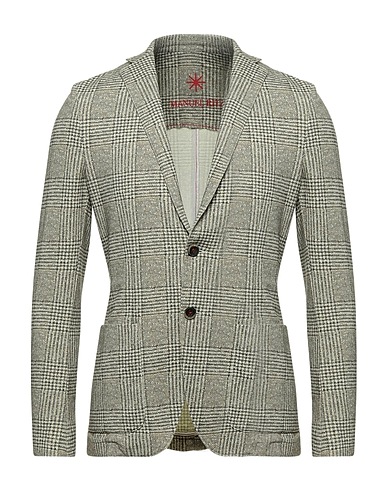MANUEL RITZ Blazer Khaki 100% Cotton
