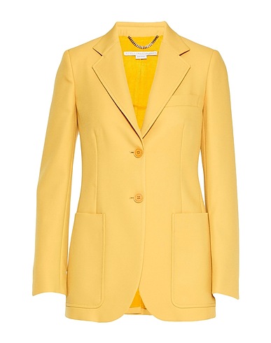 STELLA McCARTNEY Blazer Yellow 100% Polyester