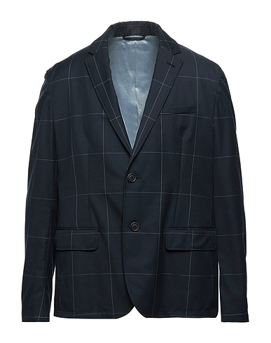 ARMANI EXCHANGE Veste Bleu nuit 68% Polyester, 25% Viscose, 7% Laine, Élasthanne