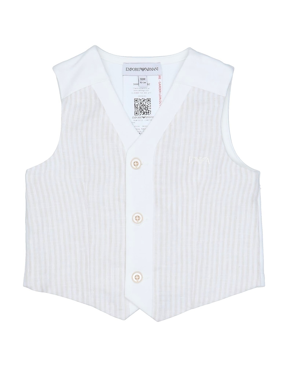 EMPORIO ARMANI - Chalecos sartoriales