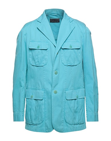 LUBIAM Blazer Sky blue 100% Cotton