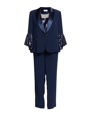 MUSANI COUTURE Suit Midnight blue 100% Polyester