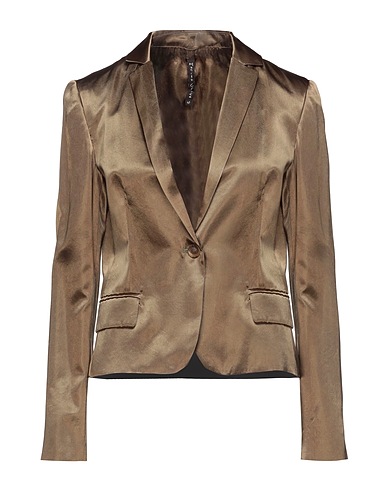 MANILA GRACE Blazer Military green 62% Acetate, 38% Viscose