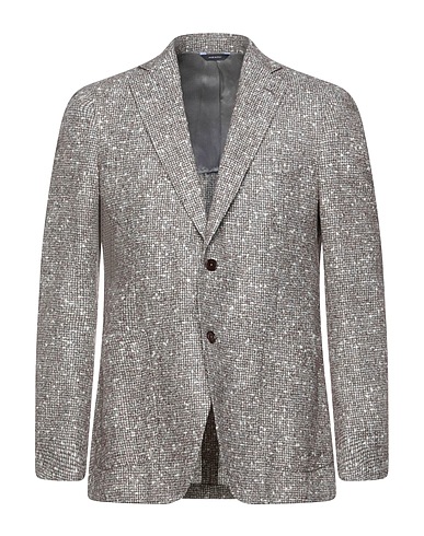 TOMBOLINI Blazer Khaki 58% Alpaca wool, 27% Wool, 15% Polyamide