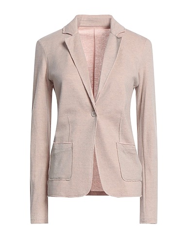 MAJESTIC FILATURES Blazer Taupe 70% Cotton, 30% Cashmere