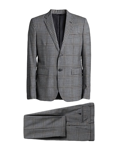 BRIAN DALES Suits Lead 100% Wool