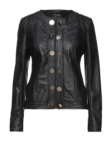 CRISTINAEFFE Jacket Black 50% Viscose, 50% Polyurethane, Polyester, Elastane