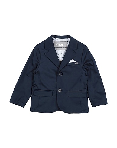 PACIOTTI 4US Blazer Midnight blue 97% Cotton, 3% Elastane